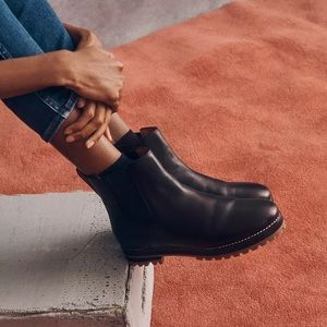 Madewell The Ivy Chelsea Boot in Leather